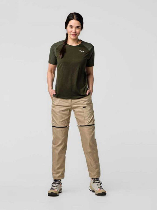 SALEWA Тениска Puez Alpine Merino Hybrid