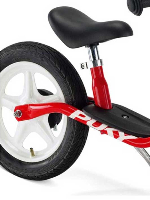 PUKY Колело за баланс със спирачка и степенка LR 1L BR