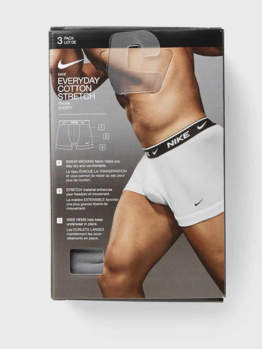 NIKE UNDERWEAR Boxeri Trunk 3pk