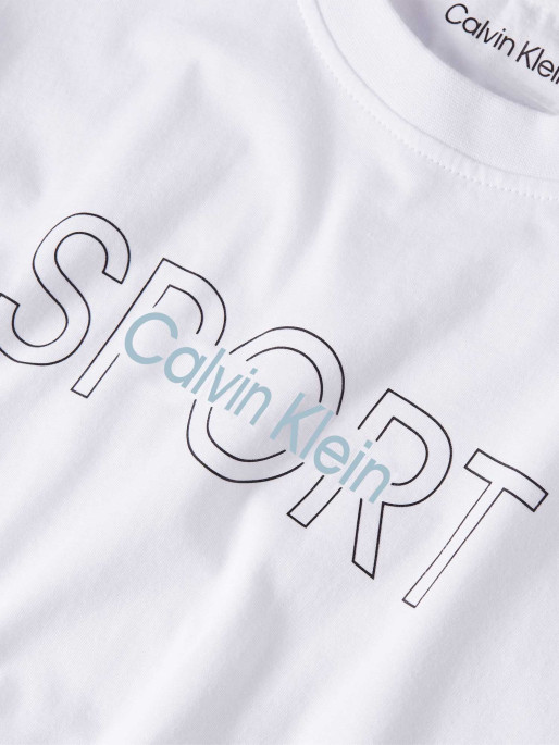 Calvin Klein Performance Tricou Pw Graphic Ss