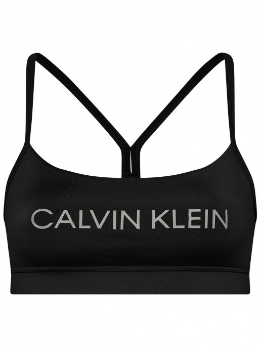 Women's bra Calvin Klein Low Support Sports Bra - black, Tennis Zone