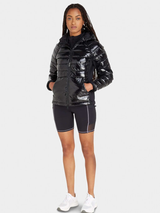 Calvin klein performance shiny puffer sales jacket