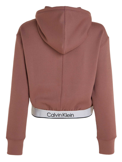 Calvin Klein Performance PW Full Zip Hoodie Cropped