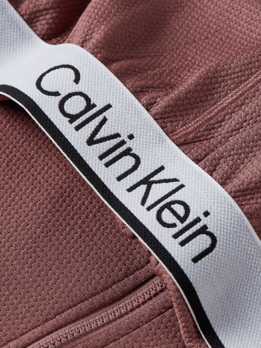 Calvin Klein Performance PW Full Zip Hoodie Cropped