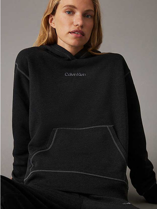 Calvin Klein Performance Μακρυμάνικη Μπλούζα Hoodie Fleece