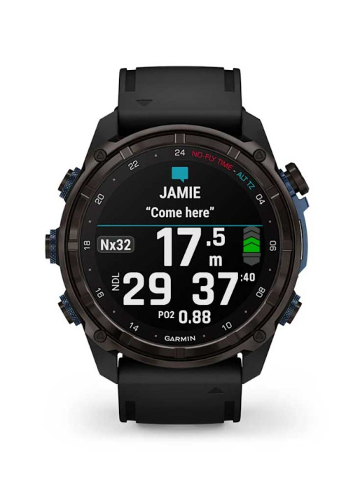 GARMIN GPS Smartwatch Descent Mk3i Silicone Strap