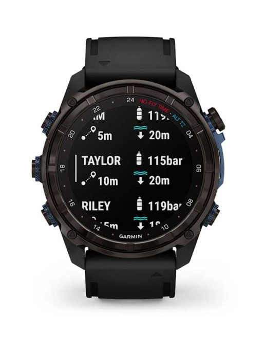 GARMIN GPS Smartwatch Descent Mk3i Silicone Strap