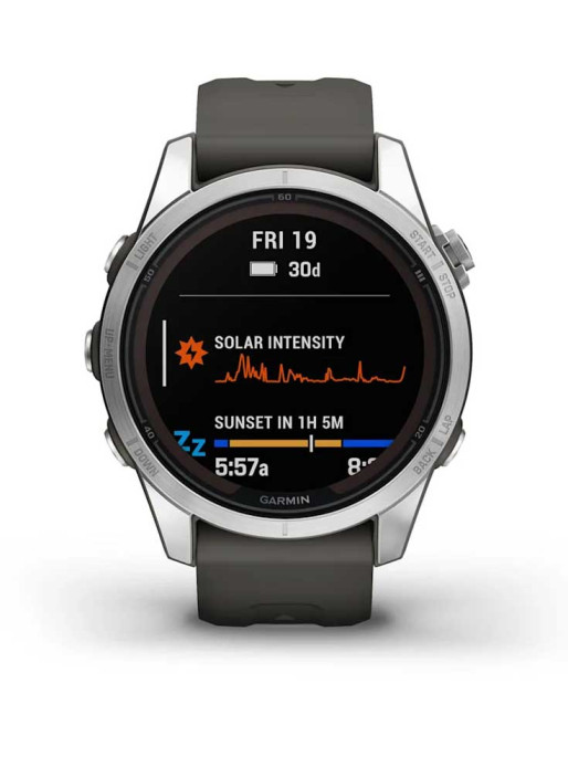 GARMIN GPS Smartwatch Fenix 7S Pro Solar Glass