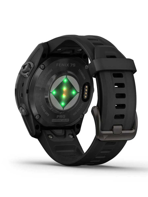 GARMIN GPS Smartwatch Fenix 7S Pro Sapphire Solar