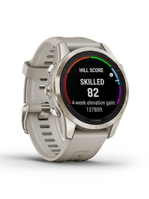 GARMIN GPS Smartwatch Fenix 7S Pro Sapphire Solar