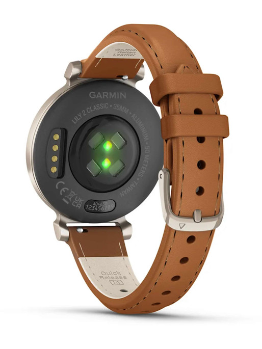 GARMIN GPS Smartwatch Lily 2 Classic with Leather Strap