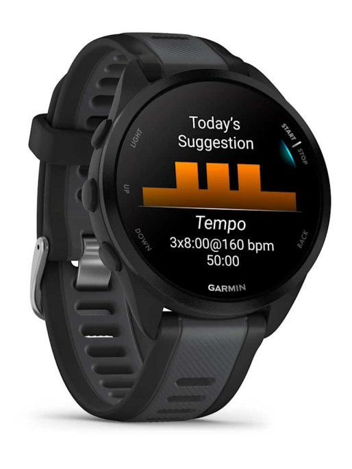GARMIN GPS Smart Running Watch Forerunner 165 Music