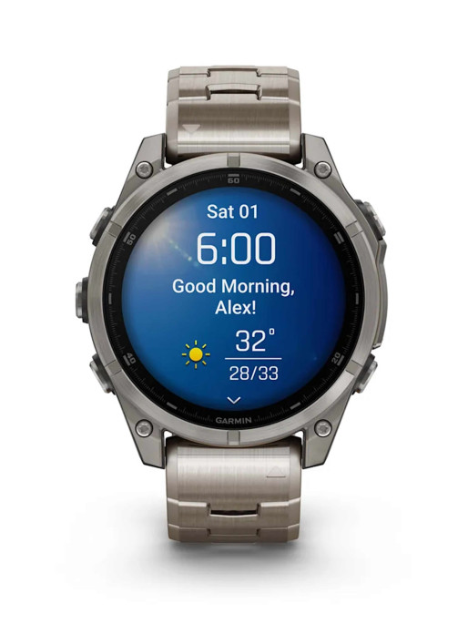 GARMIN GPS Smartwatch Fenix 8 AMOLED