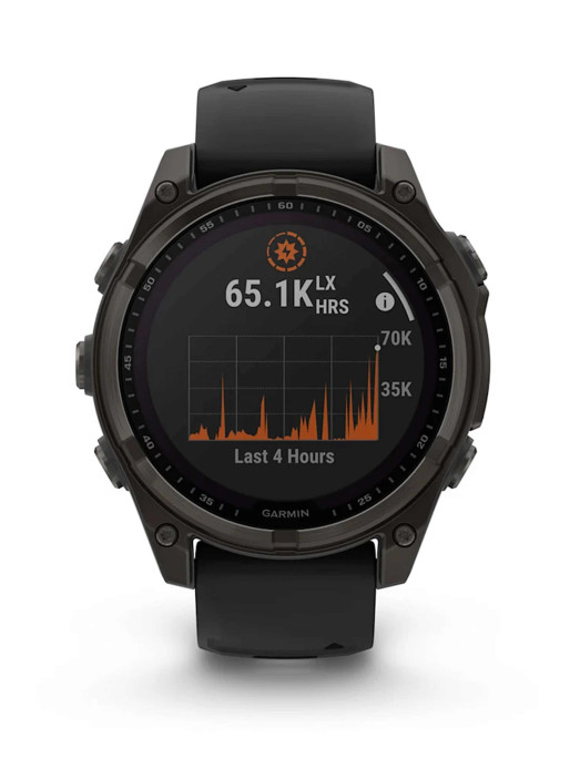 GARMIN GPS Smartwatch Fenix 8 Sapphire Solar