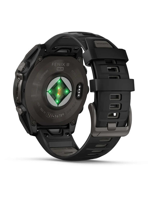 GARMIN GPS Smartwatch Fenix 8 Sapphire Solar