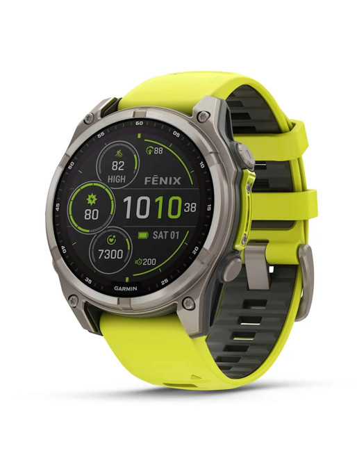 GARMIN GPS Smartwatch Fenix 8 Sapphire Solar