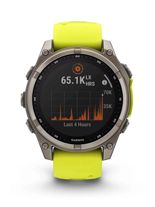 GARMIN GPS Smartwatch Fenix 8 Sapphire Solar