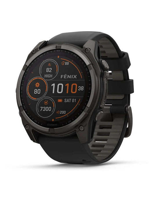 GARMIN GPS Smartwatch Fenix 8 Sapphire Solar