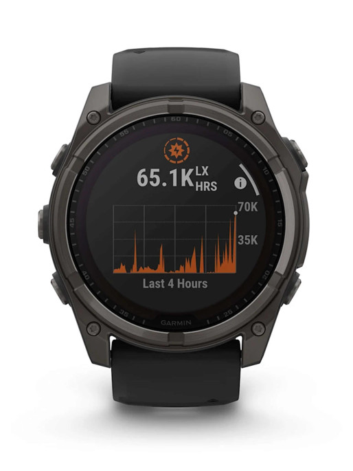 GARMIN GPS Smartwatch Fenix 8 Sapphire Solar