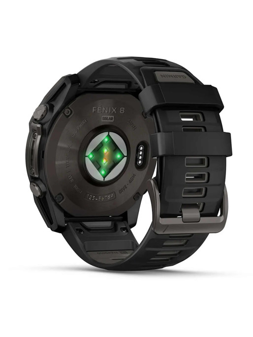 GARMIN GPS Smartwatch Fenix 8 Sapphire Solar