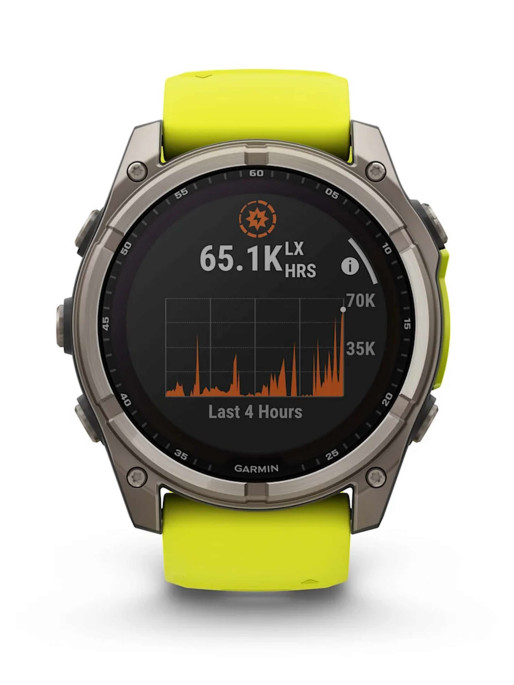 GARMIN GPS Smartwatch Fenix 8 Sapphire Solar