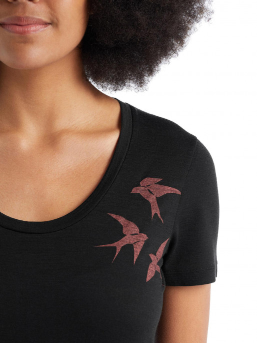 ICEBREAKER Тениска W Tech Lite II Shapes