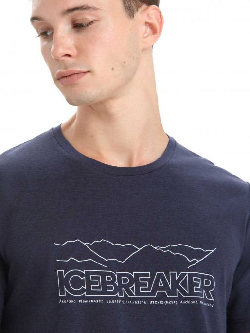 ICEBREAKER T-shirt M Central Classic SS Tee Icebreaker Story
