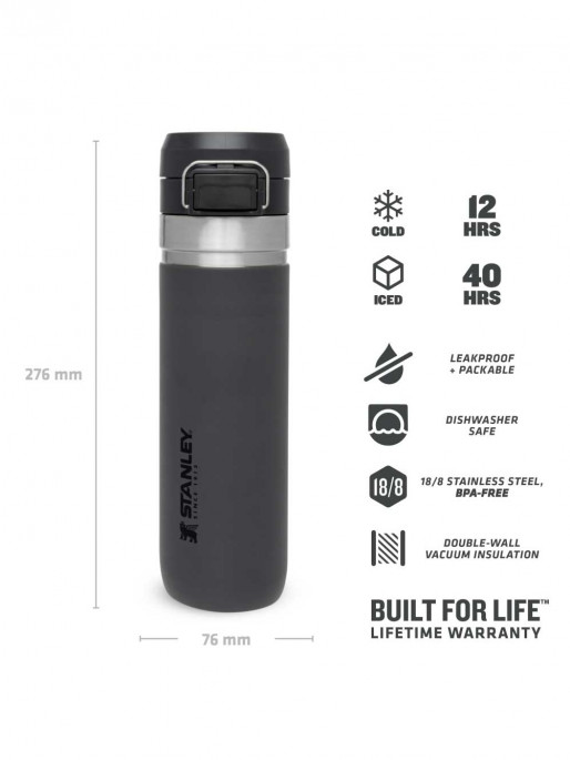 STANLEY Термо бутилка The Quick-Flip - 0.7L