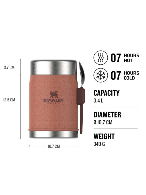 STANLEY The Legendary 0.4L Food Jar + Sport