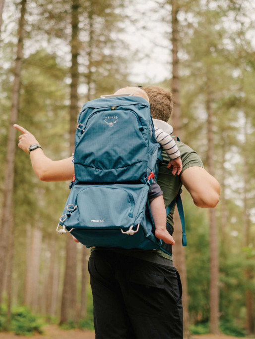 OSPREY Раница със седалка за дете Poco SLT