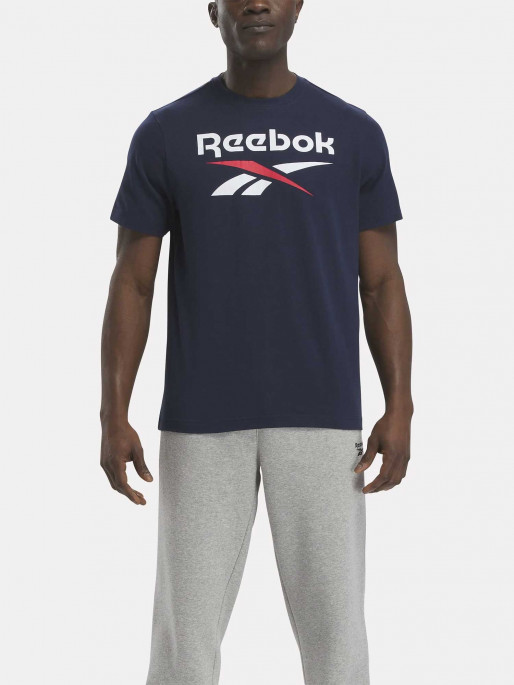 REEBOK Κοντομάνικη Μπλούζα RI Big Stacked Logo