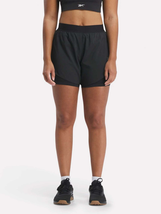 REEBOK Pantaloni scurti Running 2 In 1