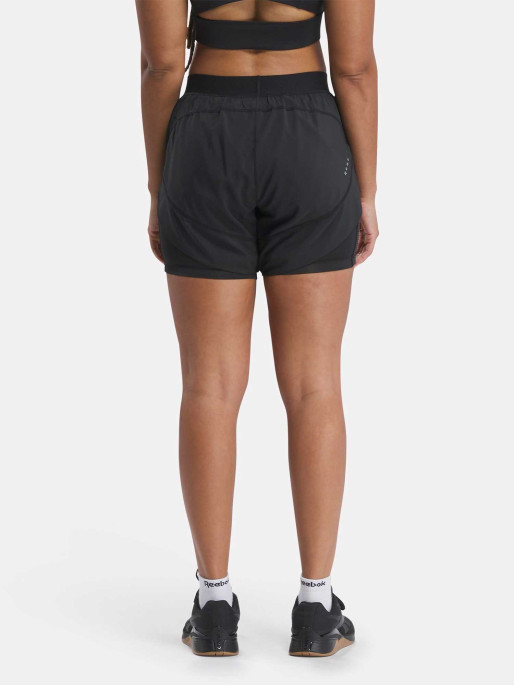 REEBOK Pantaloni scurti Running 2 In 1