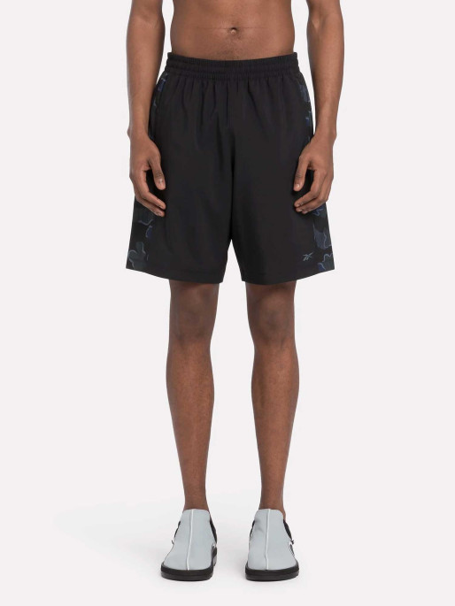 REEBOK TRAIN MOTION CAMO SHORTS