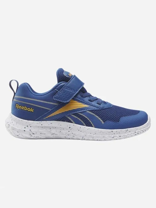 REEBOK Kids' Rush Runner 5 Elastic Lace & Top Strap Shoes
