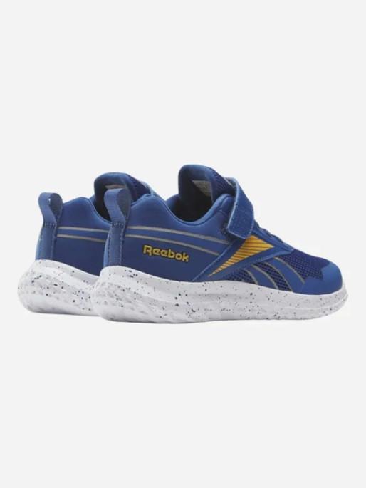 REEBOK Kids' Rush Runner 5 Elastic Lace & Top Strap Shoes