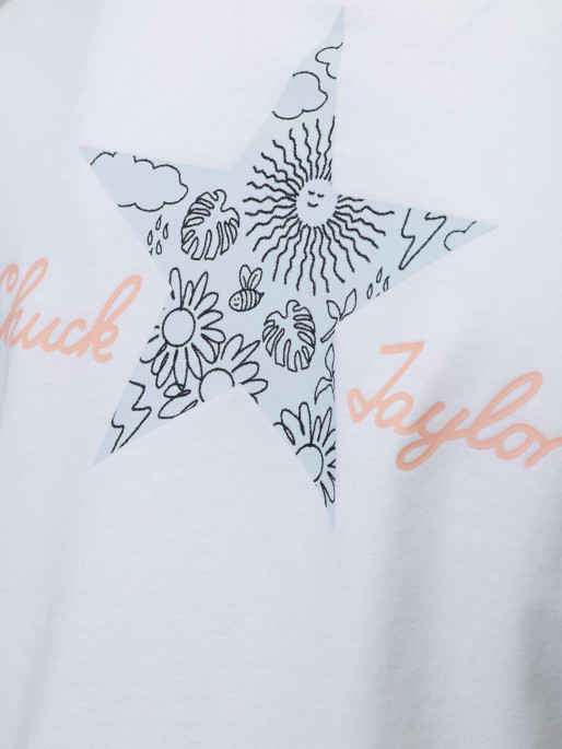 CONVERSE Tricou W Chuck Taylor Star