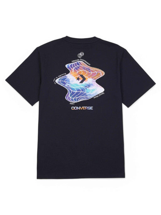 CONVERSE Tricou Waves Loose-fit