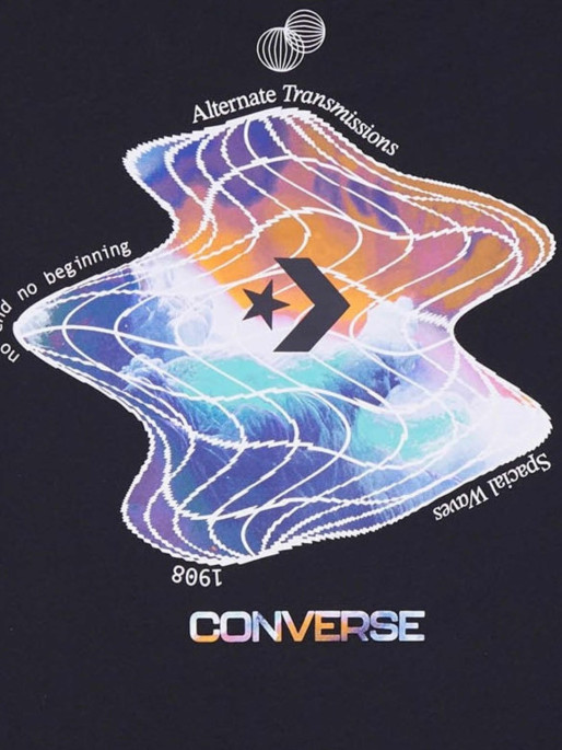 CONVERSE Tricou Waves Loose-fit