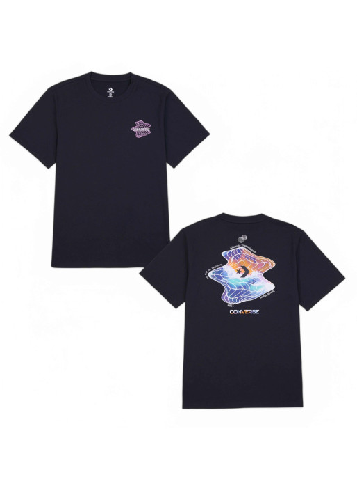 CONVERSE Tricou Waves Loose-fit
