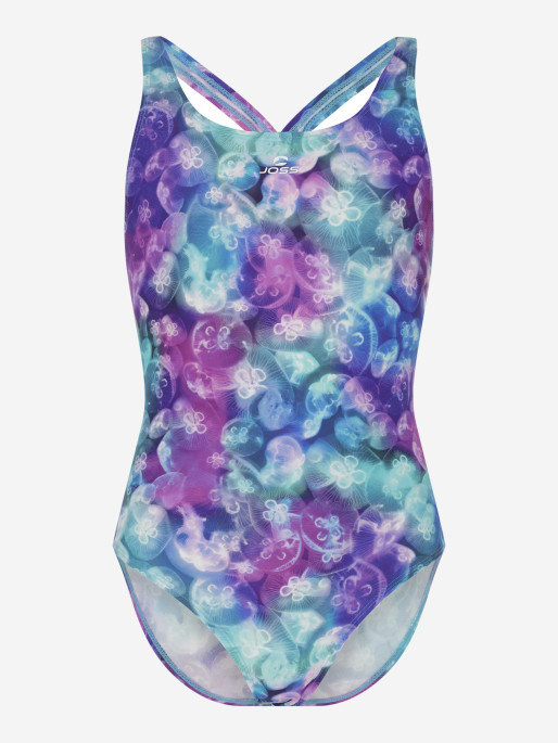 JOSS Παιδικό Μαγιό Girls Training All-Over Printed