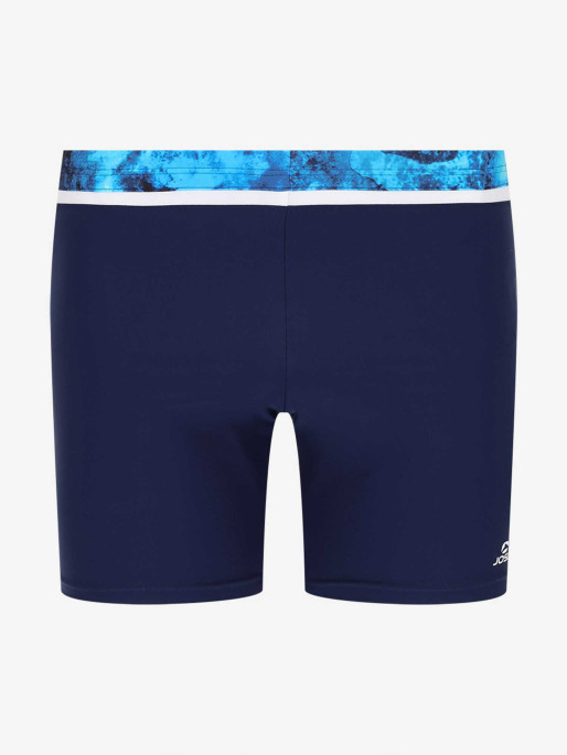 JOSS Mens 33cm Health Color Block Swimming Bottoms