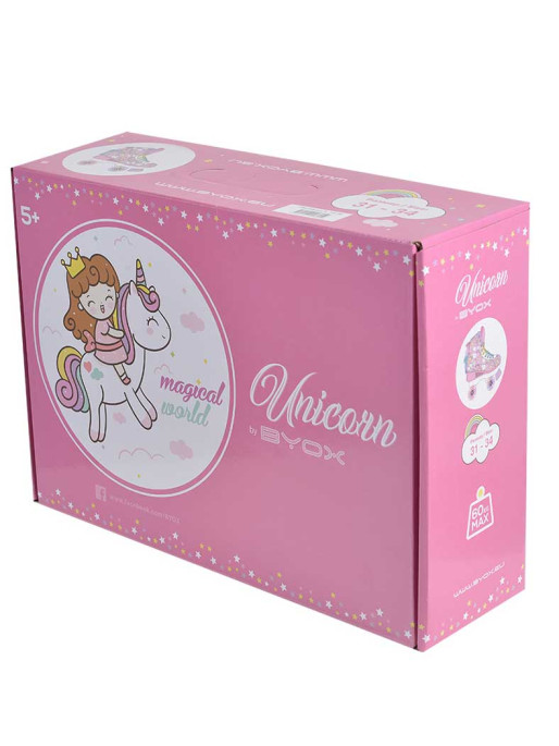 BYOX Roller skates Unicorn