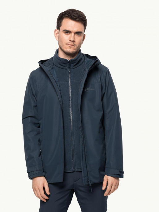 JACK WOLFSKIN Μπουφάν TAUBENBERG 3IN1 JKT M