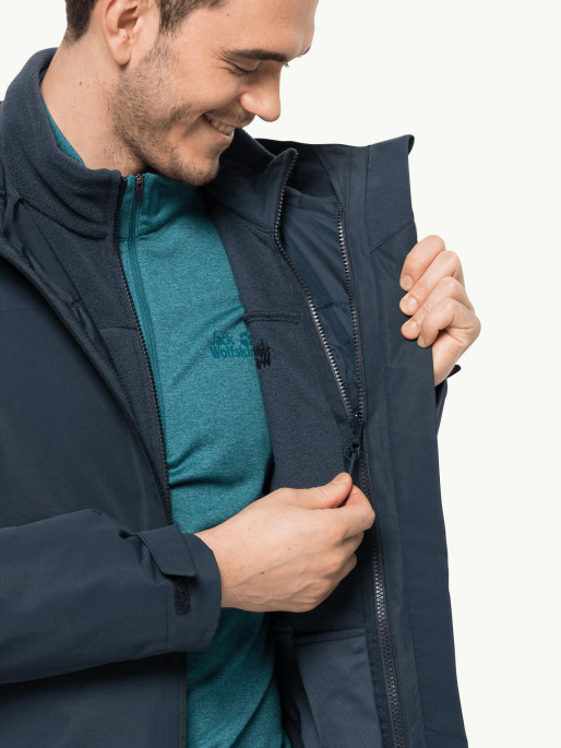 JACK WOLFSKIN Μπουφάν TAUBENBERG 3IN1 JKT M