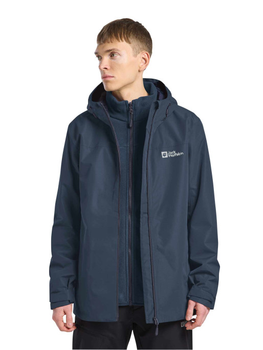 JACK WOLFSKIN Μπουφάν TAUBENBERG 3IN1 JKT M