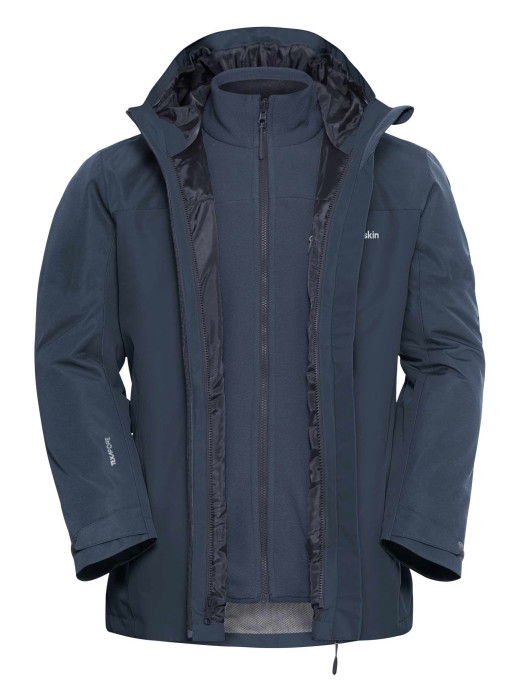 JACK WOLFSKIN Μπουφάν TAUBENBERG 3IN1 JKT M