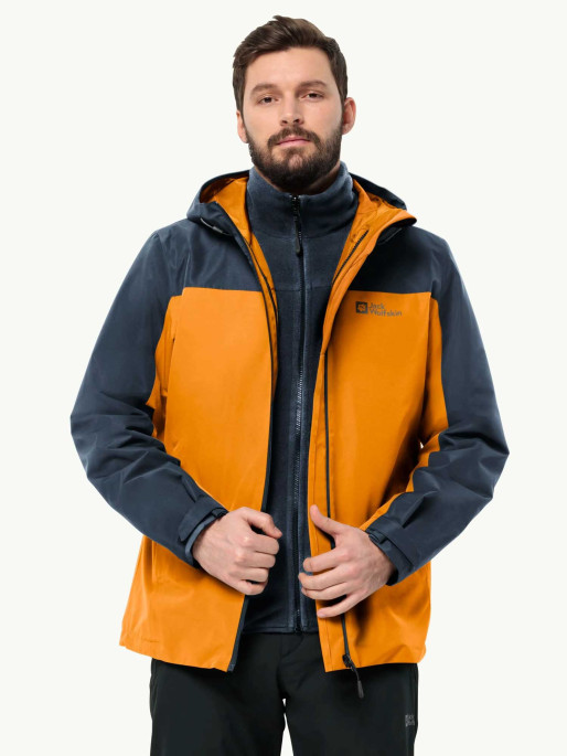 JACK WOLFSKIN Μπουφάν TAUBENBERG 3IN1 JKT M