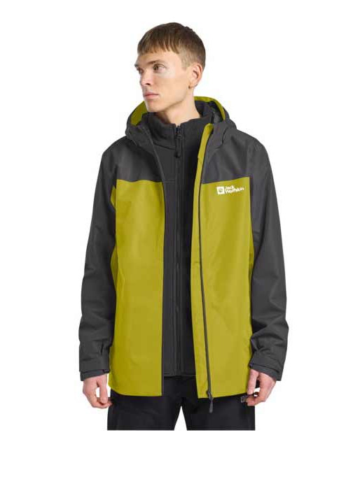JACK WOLFSKIN Μπουφάν TAUBENBERG 3IN1 JKT M