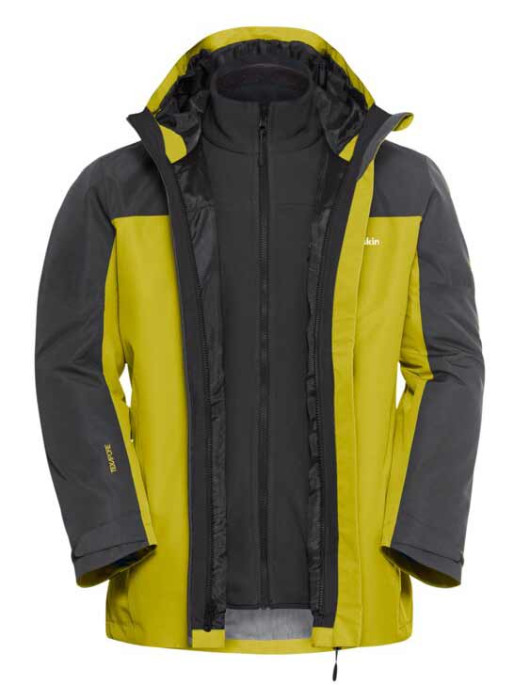 JACK WOLFSKIN Μπουφάν TAUBENBERG 3IN1 JKT M